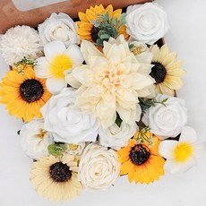 Soniyo 人造花裝飾禮物花盒, TYPE 01, 1個