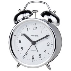 KAPPA 無聲桌上鬧鐘 T913, 銀色