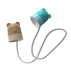 메이크마인 휴대용 LED 목걸이 램프 곰, 혼합색상
