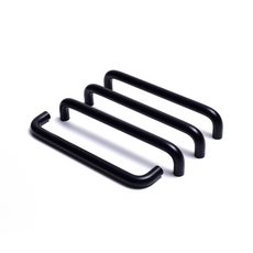 把手世界 14mm 基本款 家具把手 2孔 黑色 P192, 4個