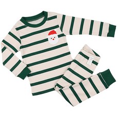 Maykids 童款聖誕老人條紋衣褲套裝