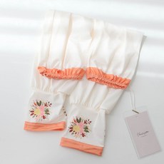 바비수 여성용 텐션블라썸 자외선 차단 큰꽃 팔토시