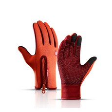 이츠라이프 록키 마운틴 네오프렌 아웃도어 방한 장갑, 오렌지