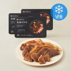 하남돼지집 제주흑돼지 구이 (냉동), 500g, 3개