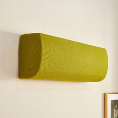 Higher deco 壁掛式冷氣機罩 防塵 防變色 彈性纖維罩, 淺綠色