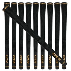 Circle DESIGN GOLF 男用 New Tour Velvet 橡膠握把, 金色