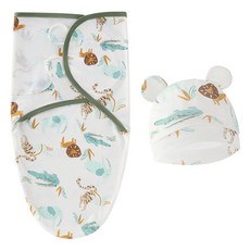 Starbean 魔鬼氈圖案包巾 + 帽子套組 ONE SIZE