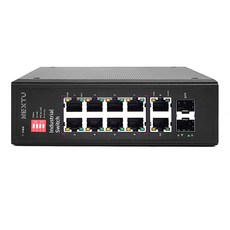 NEXT NextU 8口工業100M PoE交換集線器, NEXTU-POE8022FDT