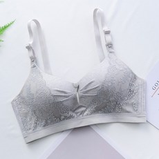 抓皺蕾絲哺乳內衣