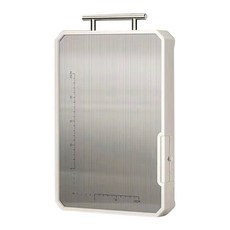 Mrs. Home 不鏽鋼珍珠塗層雙面砧板, 1個, 混色