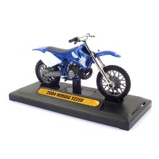 Replicas 1:18 Yamaha YZ250摩托車模型 MTX057055BL, 藍色