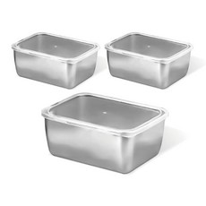 小麥購物 不鏽鋼保鮮盒 G829 61g, 3個