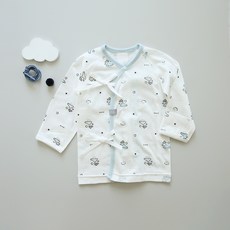 Dalpong 孩童雲朵印花長袖肚衣