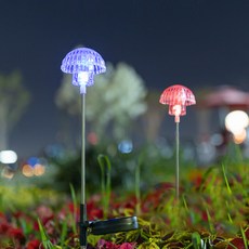 샛별하우스 태양광 LED RGB 색변환 정원등, 혼합색상(전구)