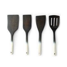 오체어스 그라데이션 우드 조리도구 직사각 L + 직사각 M + 사선 L + 석삼 세트, 혼합색상, 1개