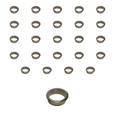 裝飾家電線孔蓋 黑色 40mm, 20個