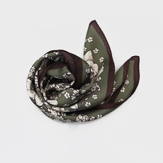 딥톡 여성용 쁘띠 플라워 스카프 DT0568