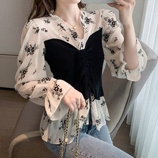 LUNA GIRL 拉蒙雪紡衫 L24SPBL121101