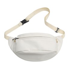 JCP時尚口袋休閒運動腰包, 象牙