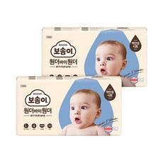 보솜이 원더바이원더 팬티형 기저귀 남아용, 대형(L), 100매