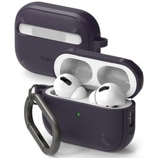 Ringke AirPods Pro 2代 Ringke Onyx 保護殼 + 鑰匙圈, 深紫色, 單一商品