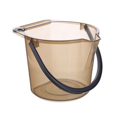 J-Life 萬能透明水桶, 1個, 棕色