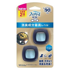 febreze 風倍清 最強除臭車用夾式香劑 2.2ml 2入組, 1個, 清新皂香