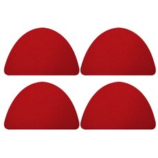 메쉬 운동화 구멍방지 패치 나일론 재질, 빨간색, 4개