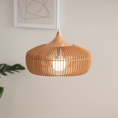 코지 펜던트 주방 인테리어 조명 D31019, 우드