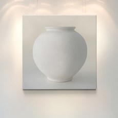 인메이블 01 calm 기원 달항아리 그림 액자, 캔버스액자