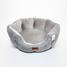 Casa Bonita 寵物歐式南瓜高級坐墊, 伯尼納灰