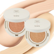 lemiu 氣墊粉餅組 2入, PK01+BE01, 1組