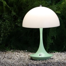 원하 LED 2W 머쉬룸 삼색변환 충전식 스탠드, 그린