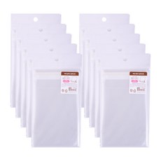 kumhong 透明黏貼式塑膠包裝袋, 250入