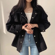 페이퍼먼츠 여성용 코테힐 밀리터리 야상 자켓 11878