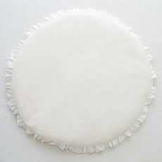 lolbaby 兒童馬卡龍涼感圓形地毯, 1個, 香草