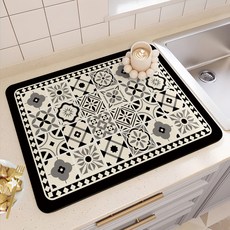 Beulrubokit 高級珪藻土餐具墊 30 x 40 cm, 1個, D款, 1層