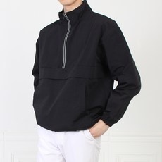 마인플로우 남성용 PT 지퍼 센터포인트 아노락 골프 바람막이 점퍼