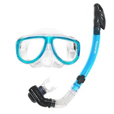 유스윔 주니어용 스노쿨링 마스크 장비 세트, AQUA