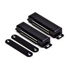 Sonjabisesang 不鏽鋼磁吸嵌入式拉環 黑色, 2個
