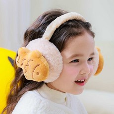 bayb 아동용 냠냠 방한 털귀마개