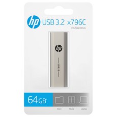 hp 惠普 3.2 USB 淡金色 X796C, 64GB