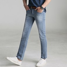 UPCLASS 男款水洗牛仔褲 b053