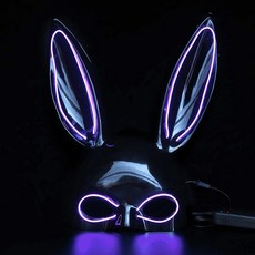 P&B UNITY LED兔子面具, 1個, 28 紫色