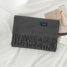 겨울 무지 수술 패션 머플러