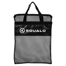 SQUALO 多功能網眼短蛙鞋袋, 黑色