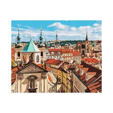 Play about 布拉格廣場 DIY 傑作繪畫套組 40 x 50cm, 混合顏色