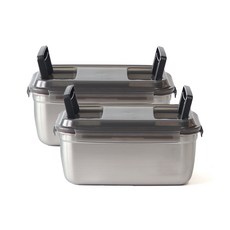 스텐팩토리 스테인레스 김치통 핸디1호, 7.5L, 2개