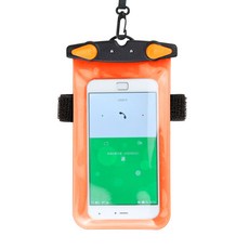 Hiari 水中手機防水袋, 1個, 橘色