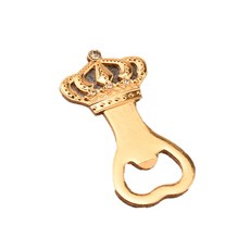 皇冠形狀開瓶器, 黃金, 1個